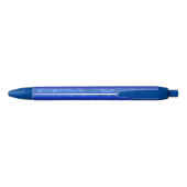 Stylo Bleu Blue Geometric (Dos)