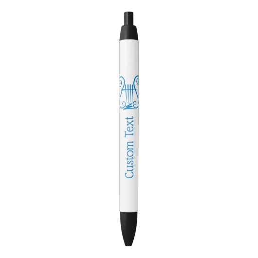 Stylo Bleu Blue Lyre (devant Vertical)