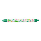 Stylo Bleu Boomerangs rétro (Devant)