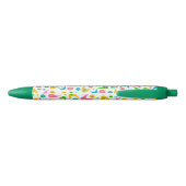 Stylo Bleu Boomerangs rétro (Dos)