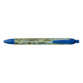 Stylo Bleu Branche of Dogwood Blossoms Spring Trees (Dos)