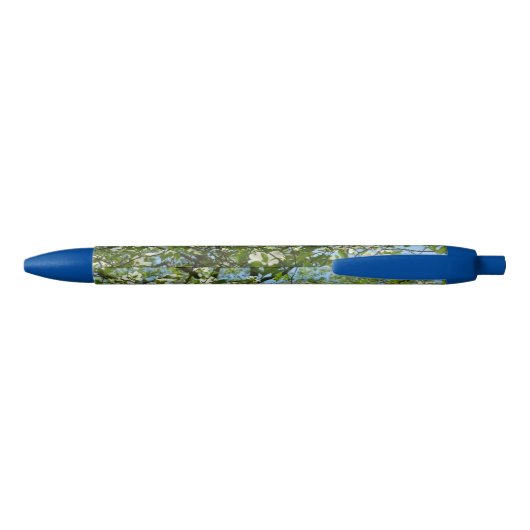 Stylo Bleu Branche of Dogwood Blossoms Spring Trees (Dos)