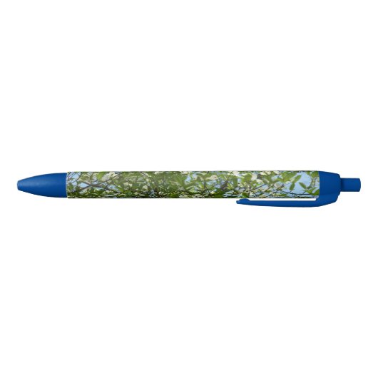 Stylo Bleu Branche of Dogwood Blossoms Spring Trees (Bas)