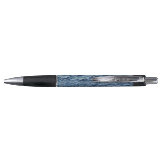 Stylo Bleu Calme Vagues de Mer, Modifier l'option  (Dos)