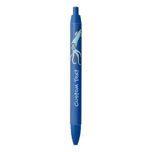 Stylo Bleu Cartoon de calmar