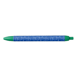 Stylo Bleu Cercles verts d'Anime de maïs