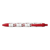 Stylo Bleu Cerises rouges sucrées (Dos)