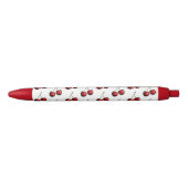 Stylo Bleu Cerises rouges sucrées (Devant)