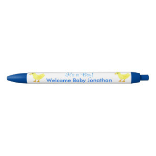Stylo Bleu C'est un garçon Jaune Bleu Bleu Bleu Annonces