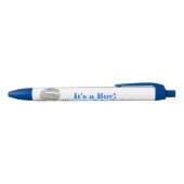 Stylo Bleu C'est un garçon Silver Baby Rattle Blue Annonces (Haut)