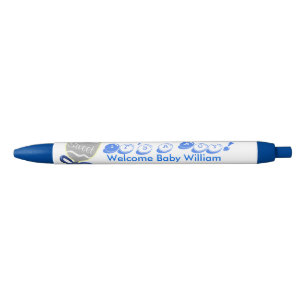 Stylo Bleu C'est un garçon Silver Rattle Baby Annonces