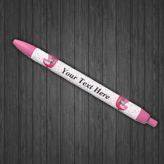 Stylo Bleu Chats sophistiqués du milieu du siècle en chaise a