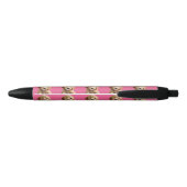 Stylo Bleu Chiot de Doodle Doré (Dos)