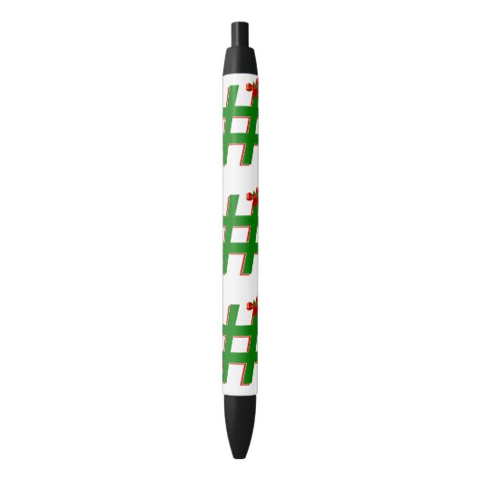 Stylo Bleu #Christmas #HASHTAG - Symbole de balise Hash (devant Vertical)
