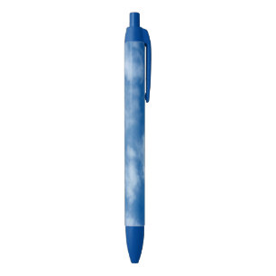 Stylo Bleu Ciel bleu avec des nuages photo