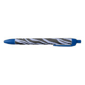 Stylo Bleu Ciel bleu Zèbre rayé (Bas)