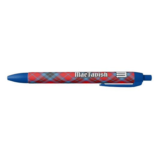 Stylo Bleu Clan MacTavish Tartan (Bas)