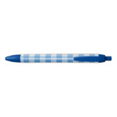 Stylo Bleu Classic Bleu Bleu Bleu Motif Chèque (Dos)