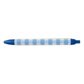Stylo Bleu Classic Bleu Bleu Bleu Motif Chèque (Devant)
