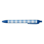 Stylo Bleu Classic Bleu Bleu Bleu Motif Chèque (Bas)
