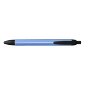 Stylo Bleu couleur bleu fleur (Dos)