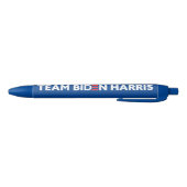 Stylo Bleu Couleurs personnalisées Team Biden Harris (Bas)