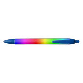 Stylo Bleu Créez votre propre dégradé Rainbow personnalisé (Dos)
