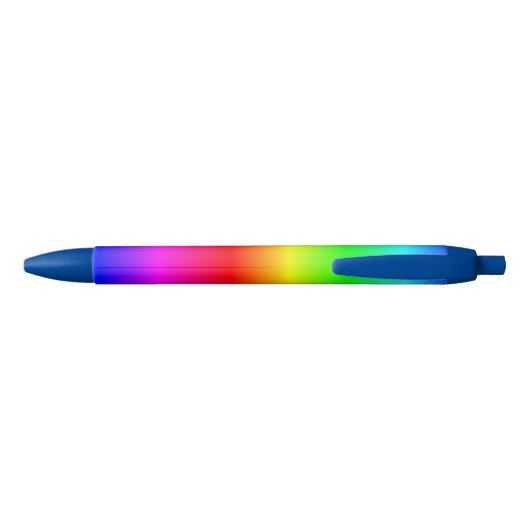 Stylo Bleu Créez votre propre dégradé Rainbow personnalisé (Dos)