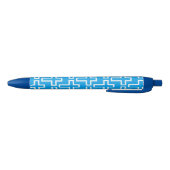 Stylo Bleu Croix chrétienne (Bas)