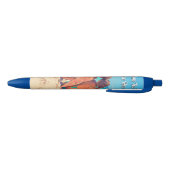 Stylo Bleu Custom Photo Pen Personalized Text (Bas)