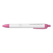 Stylo Bleu Customizable logo website simple business Pink (Bas)