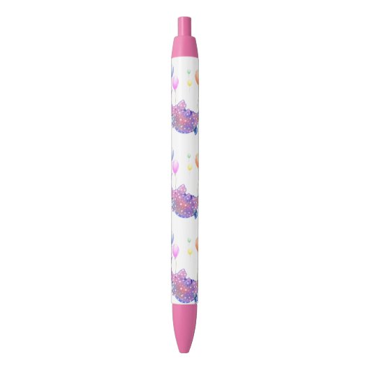 Stylo Bleu Cute Starry (devant Vertical)