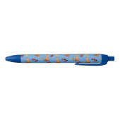 Stylo bleu de vacances de Dreidel de chat de (Bas)