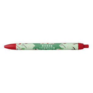 Stylo Bleu d'infirmière personnalisé