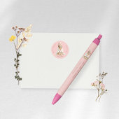 Stylo Bleu Dog Groomer Spa Cute Lab Personalized Pen