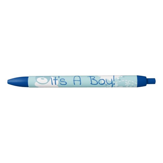 Stylo Bleu douche bleue de bébé de moutons (Devant)