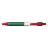 Stylo Bleu Drapeau algérien patriotique (Dos)