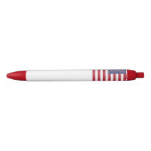 Stylo Bleu Drapeau américain (Devant)