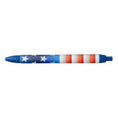 Stylo Bleu Drapeau américain (Devant)