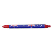 Stylo Bleu Drapeau australien patriotique (Devant)