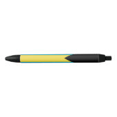 Stylo Bleu Drapeau bahamien (Devant)