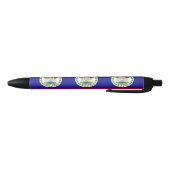 Stylo Bleu Drapeau bélizien (Bas)