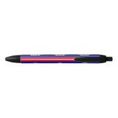 Stylo Bleu Drapeau bélizien (Dos)