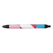 Stylo Bleu Drapeau de fierté de jeu d'âge (Devant)