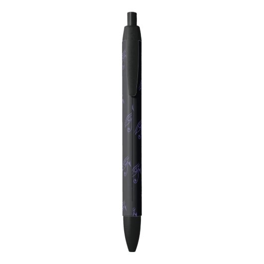STYLO BLEU DRAPEAU DE FIERTE GOTH (Dos (Vertical))