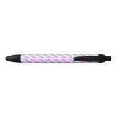 Stylo Bleu Drapeau de fierté intersexe (Dos)