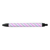 Stylo Bleu Drapeau de fierté intersexe (Devant)