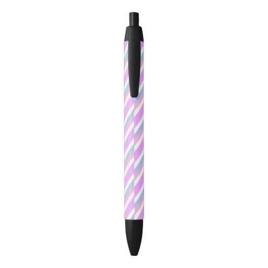 Stylo Bleu Drapeau de fierté intersexe (Dos (Vertical))