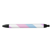 Stylo Bleu Drapeau de fierté intersexe (Devant)