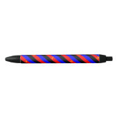 Stylo Bleu Drapeau de fierté polyamoureuse (Devant)